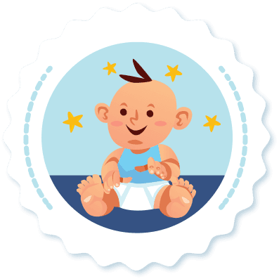 Unique boy's name illustration