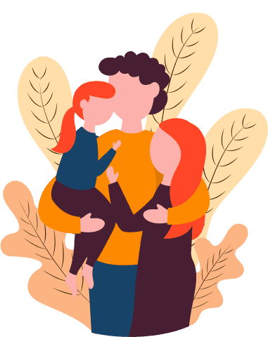 AI baby name generator illustration