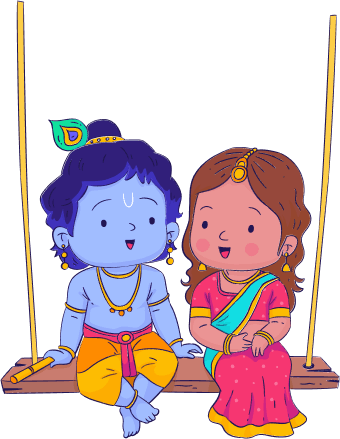 God & Goddess baby name illustration